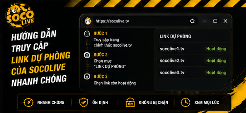 Cách mở khóa Socolive nhanh chóng và an toàn